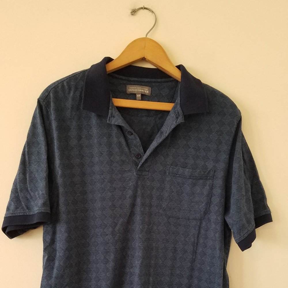 Denver Hayes Classic Fit Polo Size M